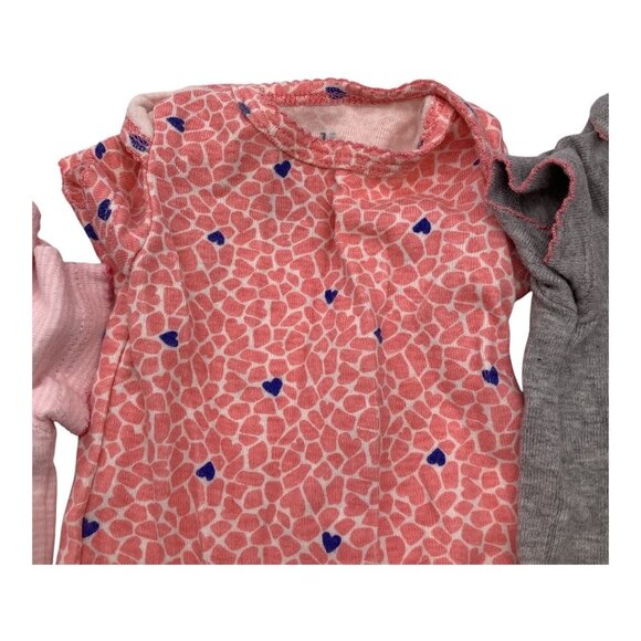 Carter's Child of Mine Baby Girl Bodysuits‎ 4 Pack Size 24M Short Sleeve Tee - Picture 8 of 12